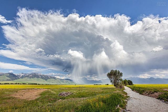 An Awesome Cloud 2011 A - photograph by Zero Dean