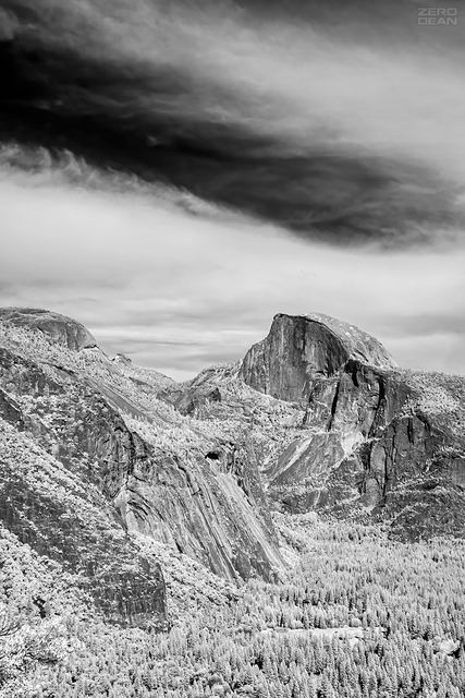 Half Dome 2007 04 29 A - photograph by Zero Dean