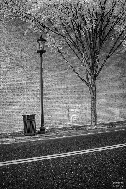 Infrared Street Photography - photograph by Zero Dean