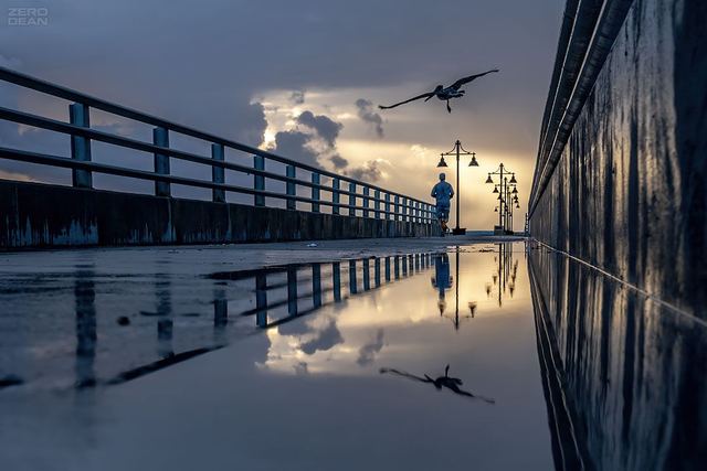 Key West Pier - photograph by Zero Dean